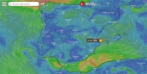 Previsión de viento y olas para Motril